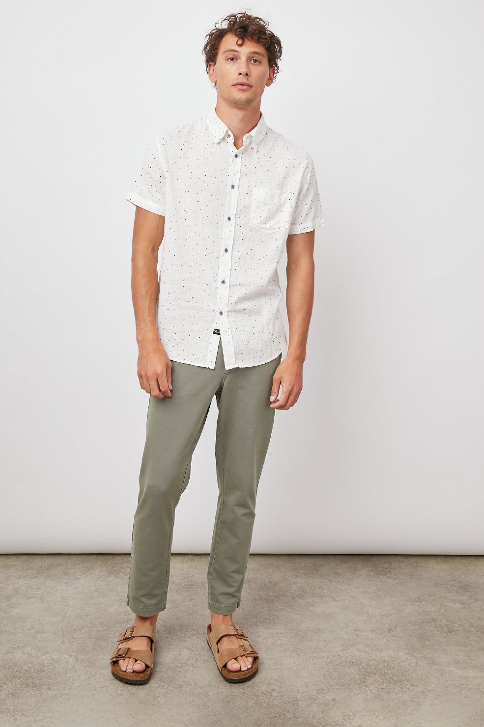 CARSON SHIRT - TRIANGLE GEO sold by Rails product image thumbnail 3