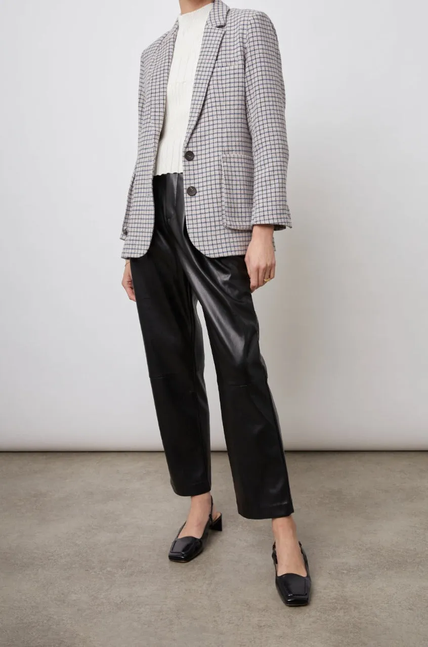 WINDSOR BLAZER - LILAC NAVY MINI CHECK sold by Rails product image thumbnail 2