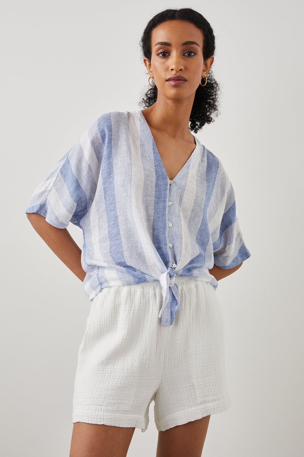 THEA TOP - NEVIS STRIPE sold by Rails product image thumbnail 3