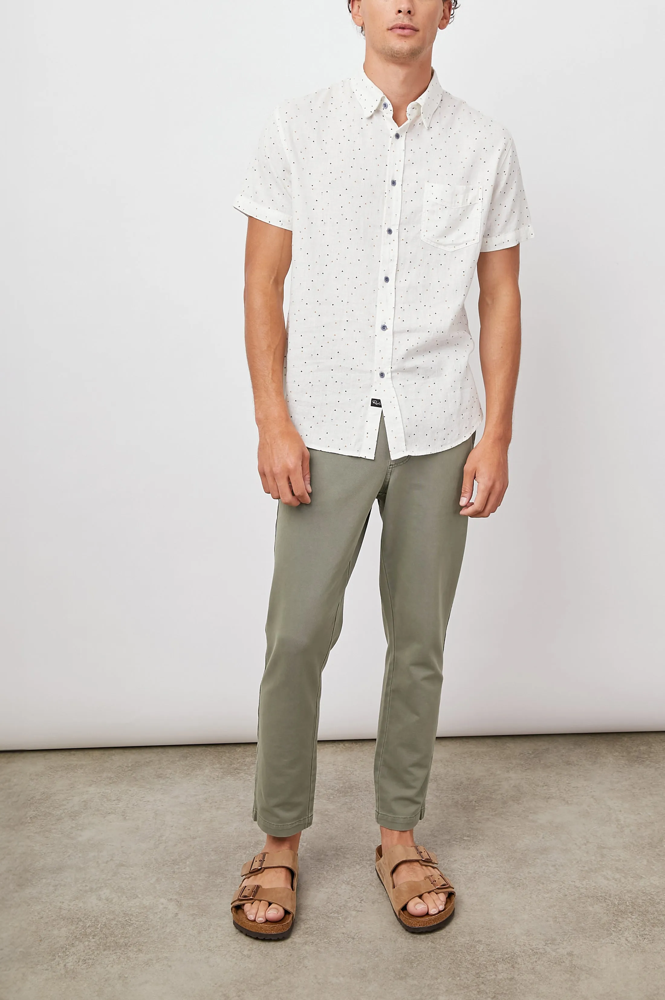 CARSON SHIRT - TRIANGLE GEO sold by Rails product image thumbnail 3