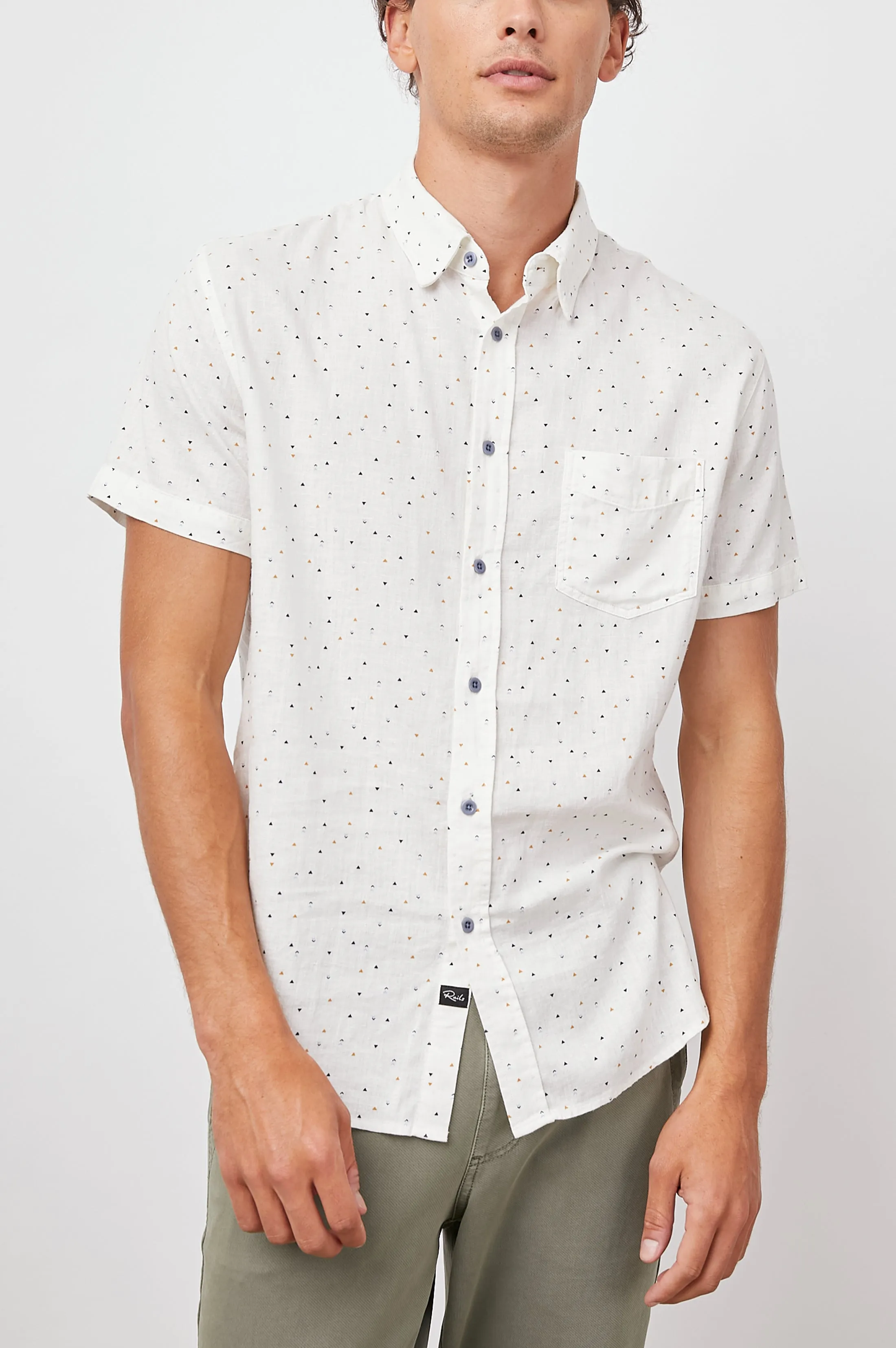 CARSON SHIRT - TRIANGLE GEO sold by Rails product image thumbnail 2