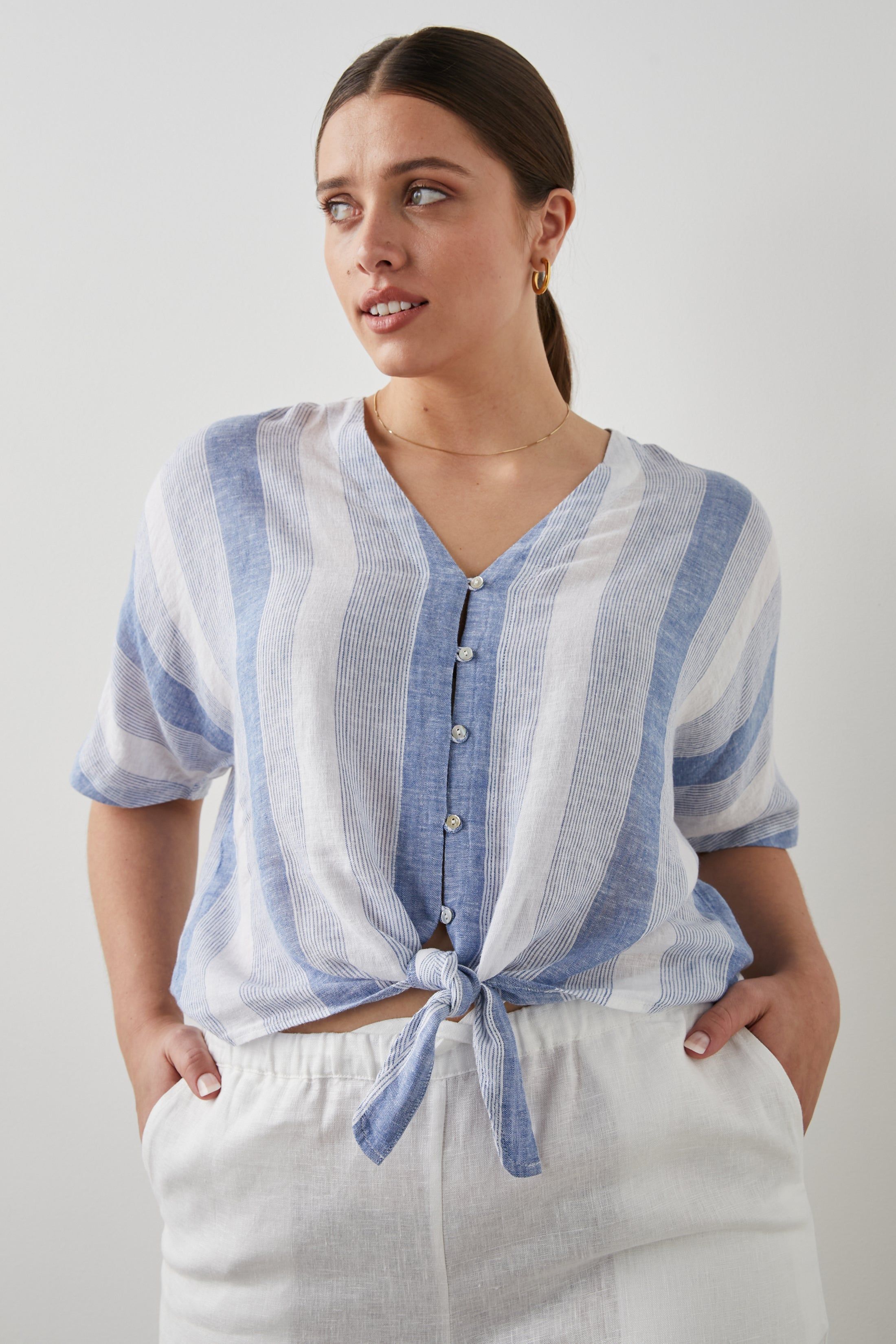 THEA TOP - NEVIS STRIPE sold by Rails