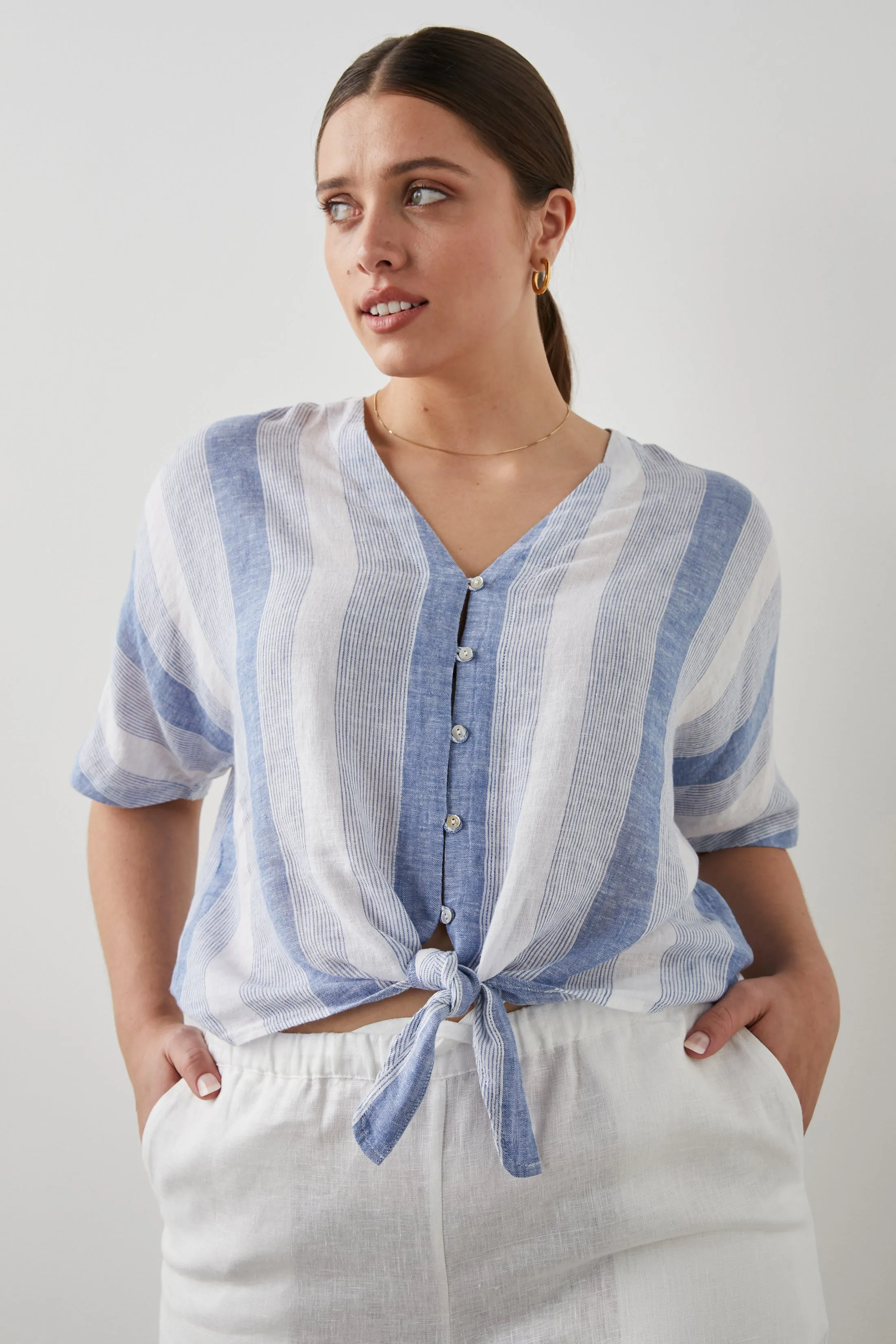 THEA TOP - NEVIS STRIPE sold by Rails