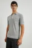 HARDY POLO SHIRT - GREY MELANGE sold by Rails