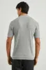 HARDY POLO SHIRT - GREY MELANGE sold by Rails