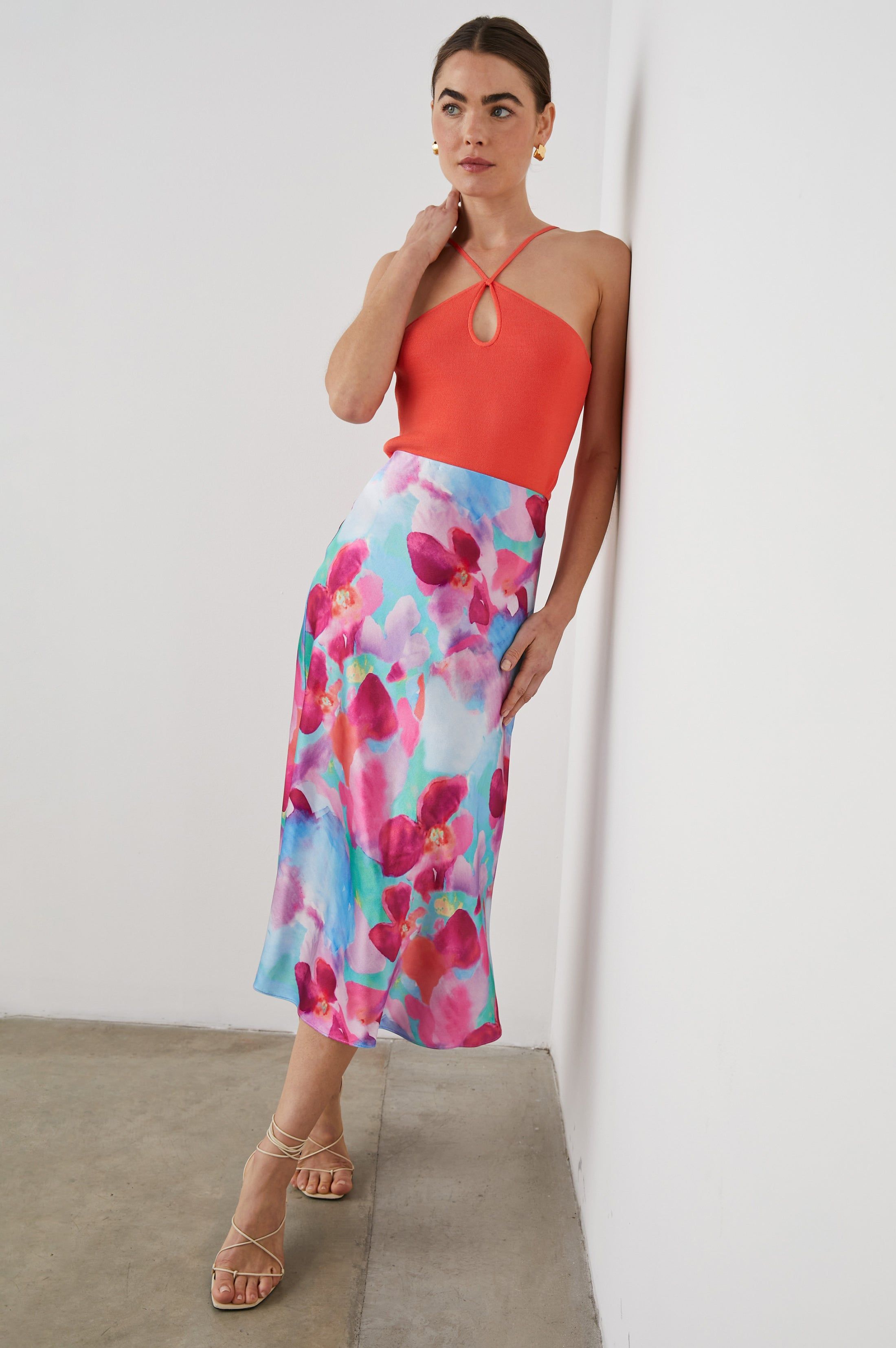 ZADIE TOP - CORAL sold by Rails product image thumbnail 3