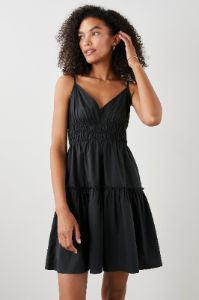 CARMEN DRESS - BLACK sold by Rails