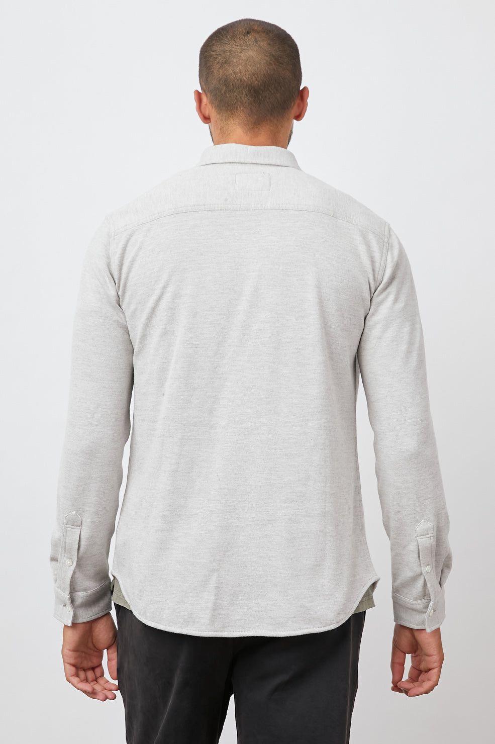 BERKELEY SHIRT - LIGHT GREY sold by Rails product image thumbnail 5