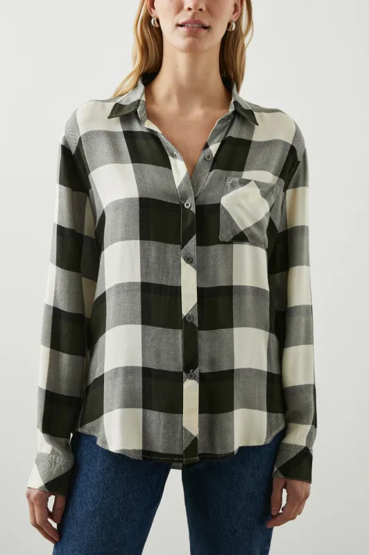 HUNTER SHIRT - ROSEMARY ONYX sold by Rails