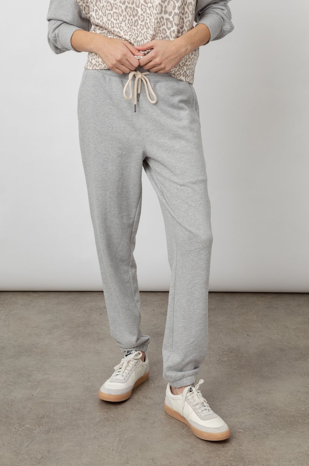 KINGSTON SWEATPANT - HEATHER GREY sold by Rails