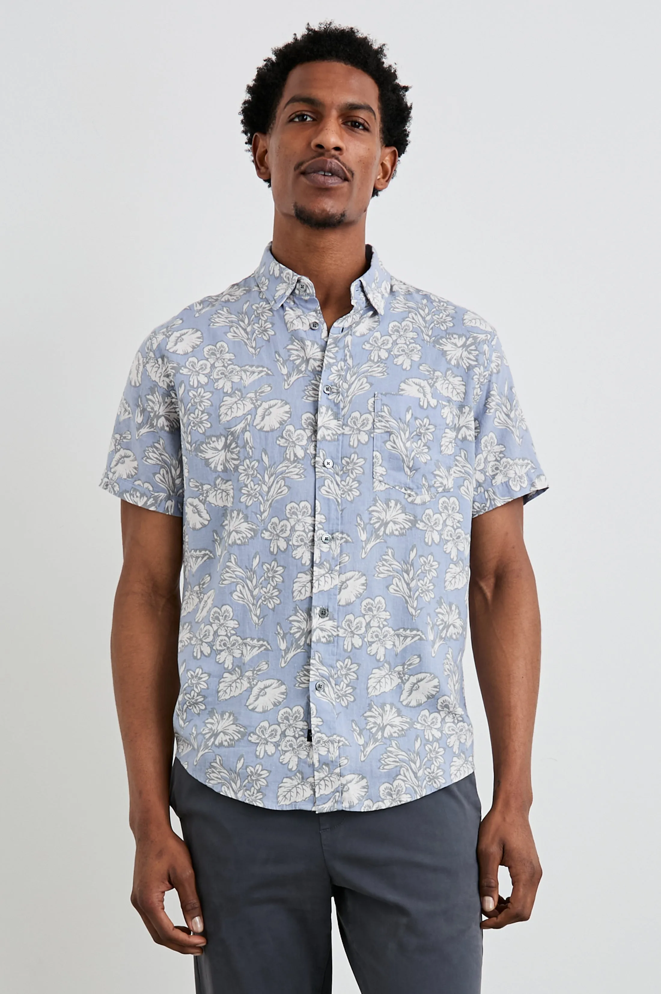 CARSON SHIRT - RUSTIC FLOWER sold by Rails