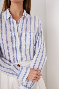 CHARLI SHIRT - VILLA STRIPE sold by Rails