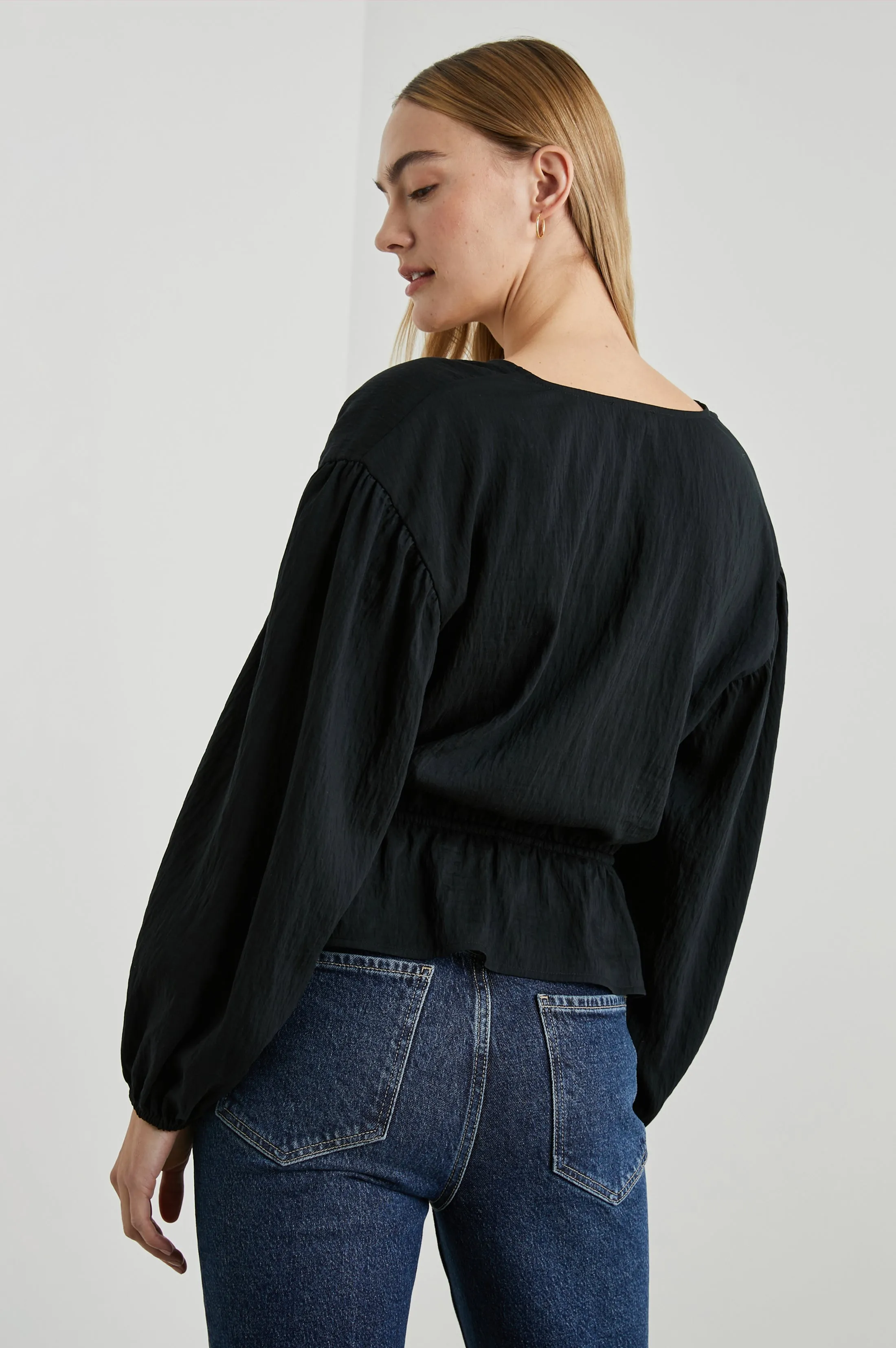 ABRA TOP - BLACK sold by Rails product image thumbnail 4