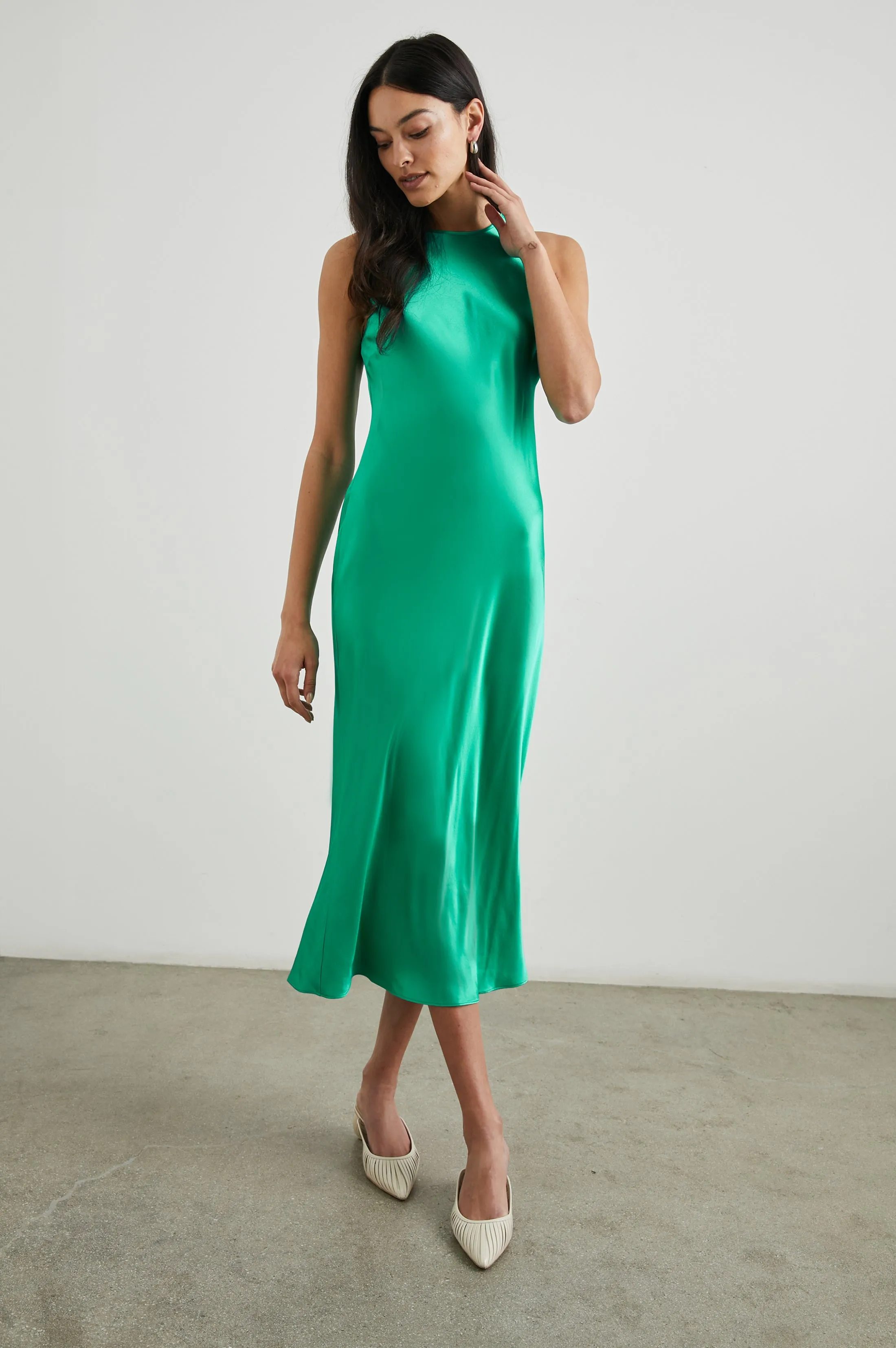 SOLENE DRESS - JADE sold by Rails product image thumbnail 4