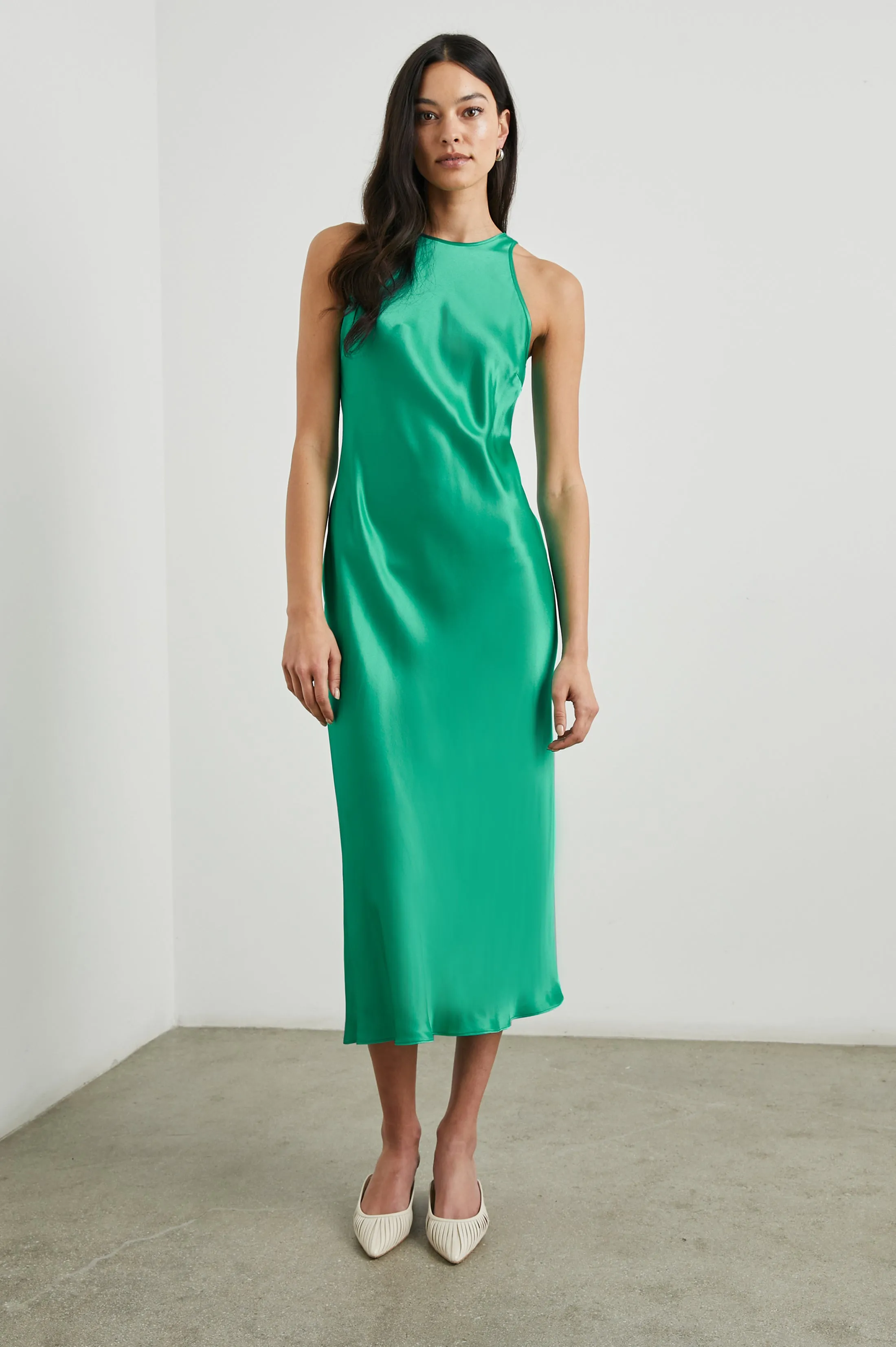 SOLENE DRESS - JADE sold by Rails