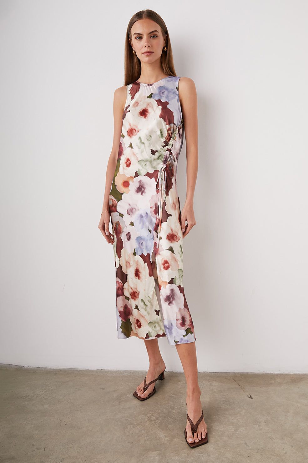 GABRIELLA DRESS - PAINTED ROSE sold by Rails product image thumbnail 4