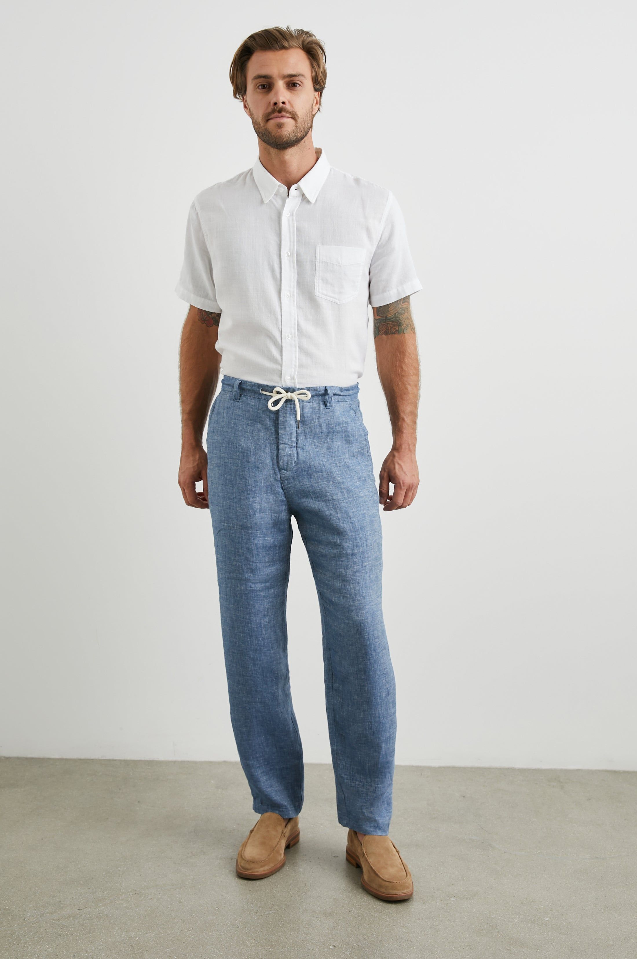 MERCER PANT - BLUE MIRAGE sold by Rails product image thumbnail 3