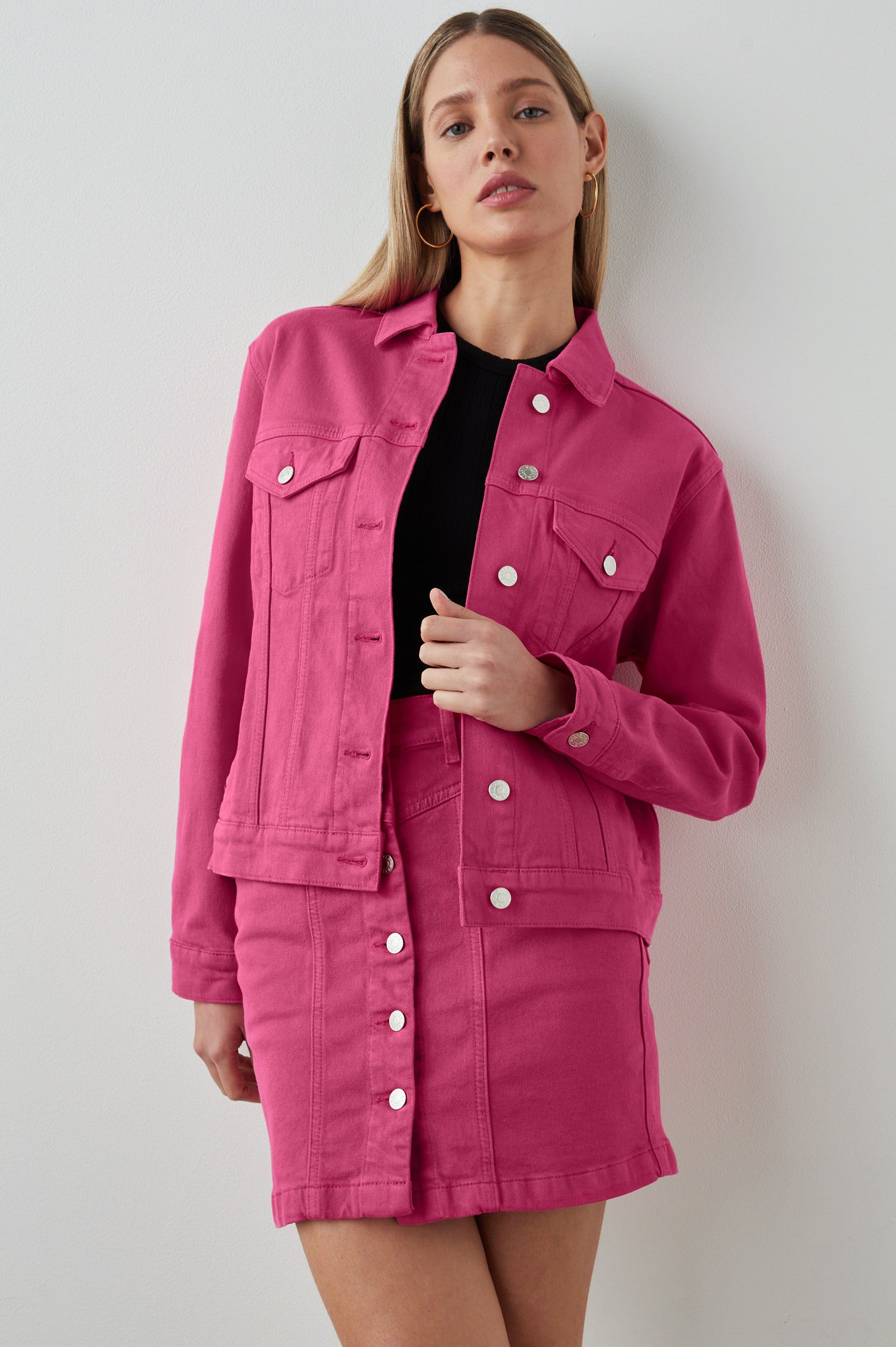 MULHOLLAND JACKET - HIBISCUS sold by Rails product image thumbnail 4