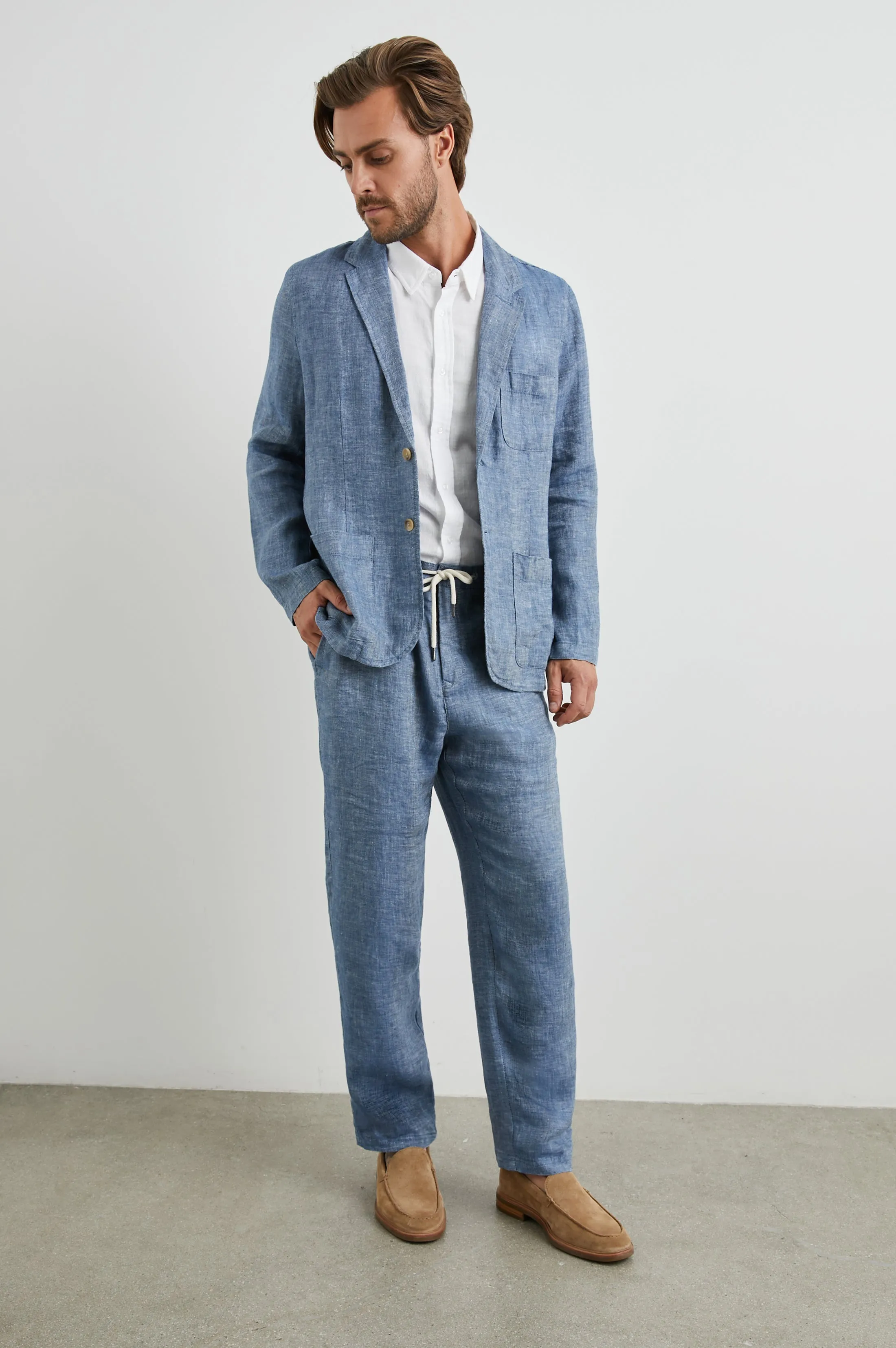 MERCER PANT - BLUE MIRAGE sold by Rails product image thumbnail 4