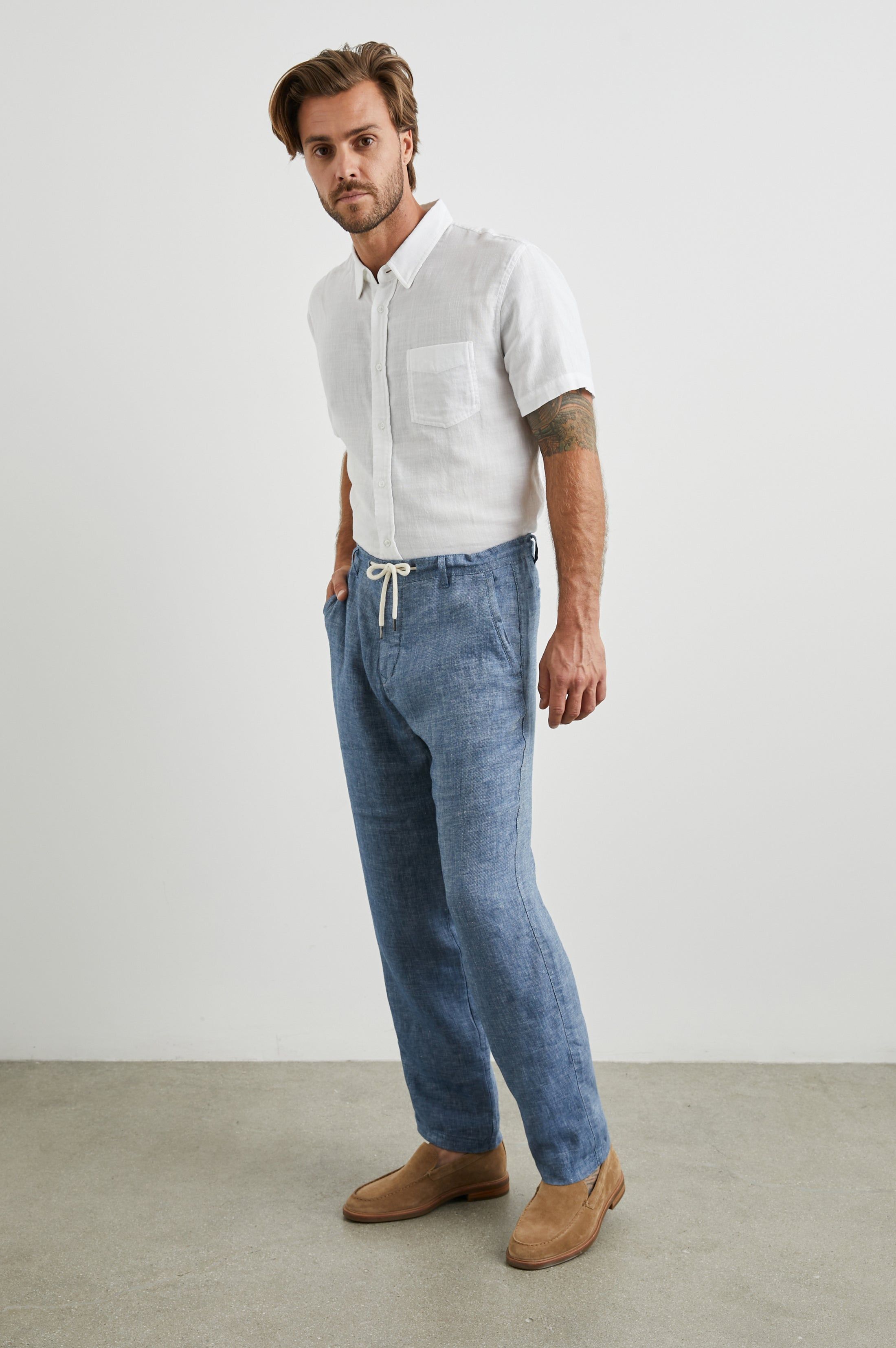 MERCER PANT - BLUE MIRAGE sold by Rails product image thumbnail 5