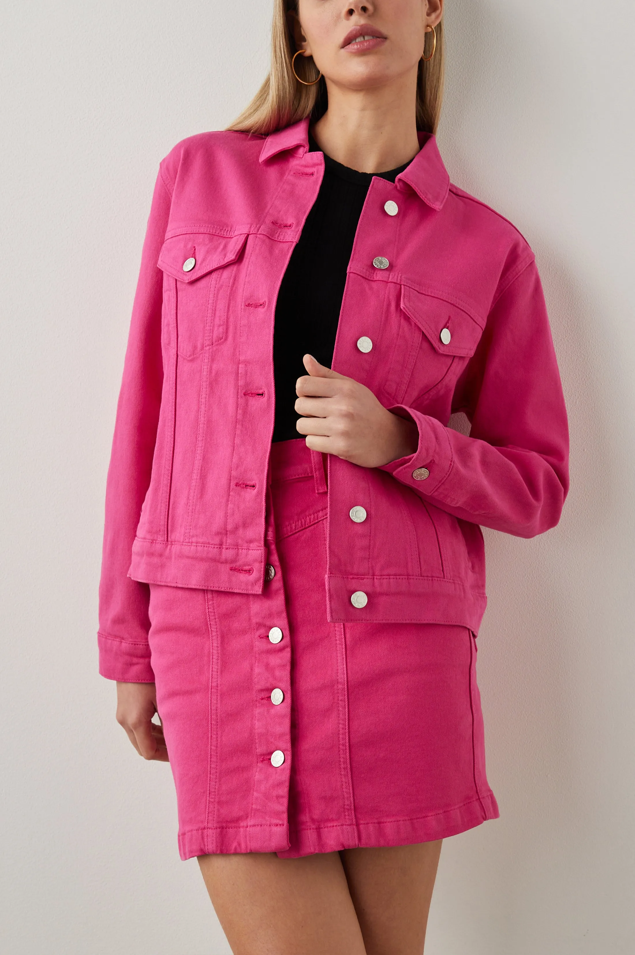 MULHOLLAND JACKET - HIBISCUS sold by Rails product image thumbnail 3