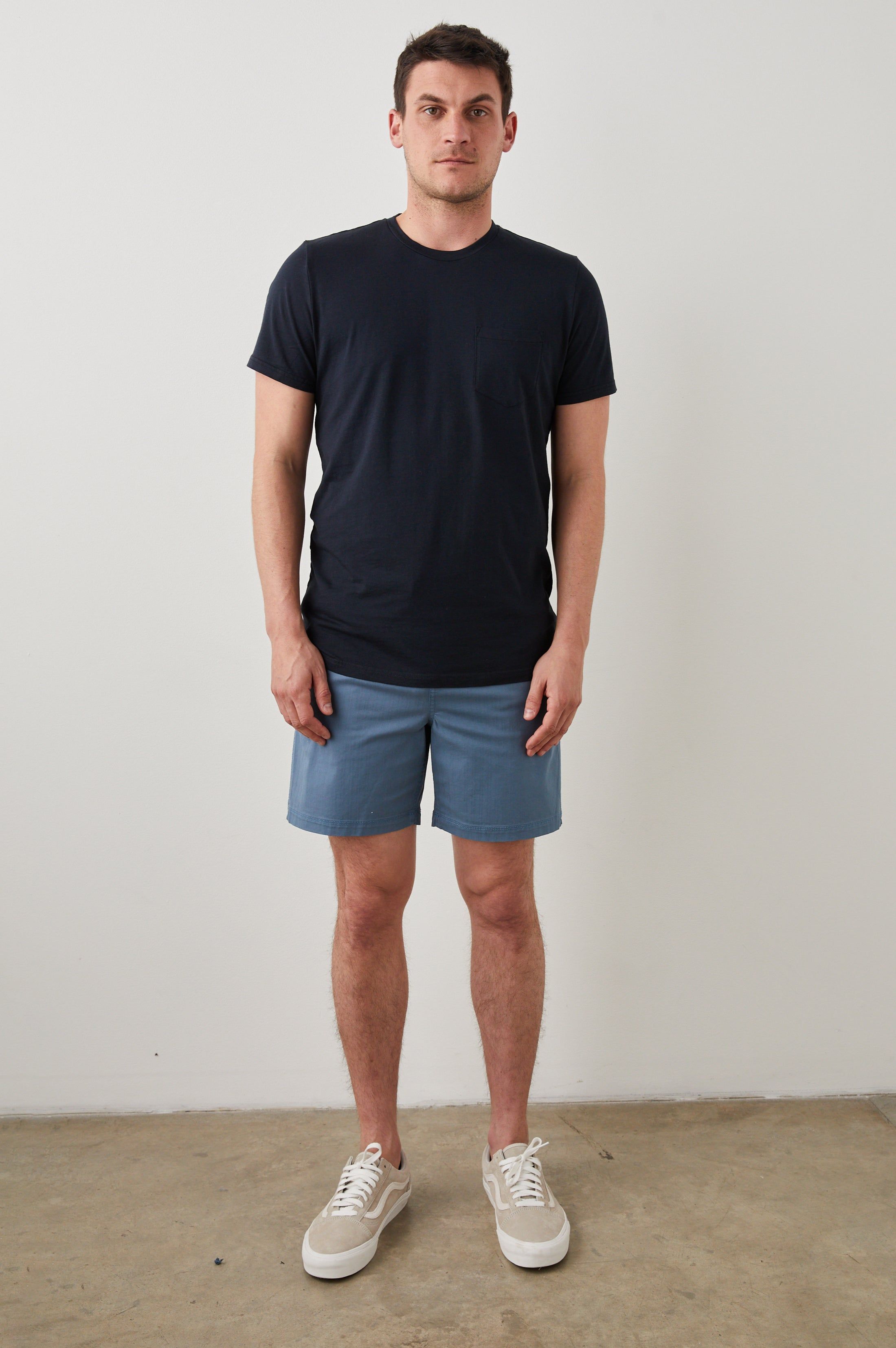 JOHNNY T-SHIRT - CARBON sold by Rails product image thumbnail 4