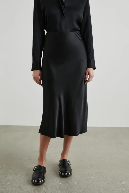 BERLIN SKIRT - BLACK sold by Rails