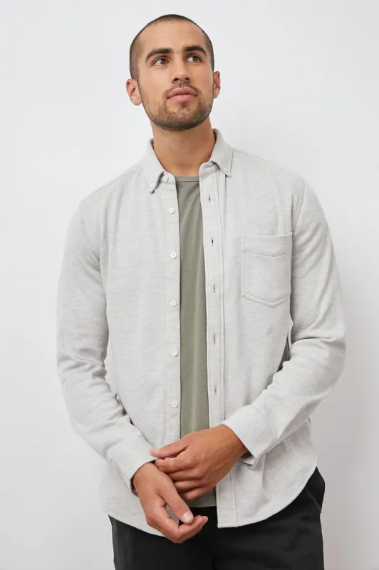 BERKELEY SHIRT - LIGHT GREY sold by Rails