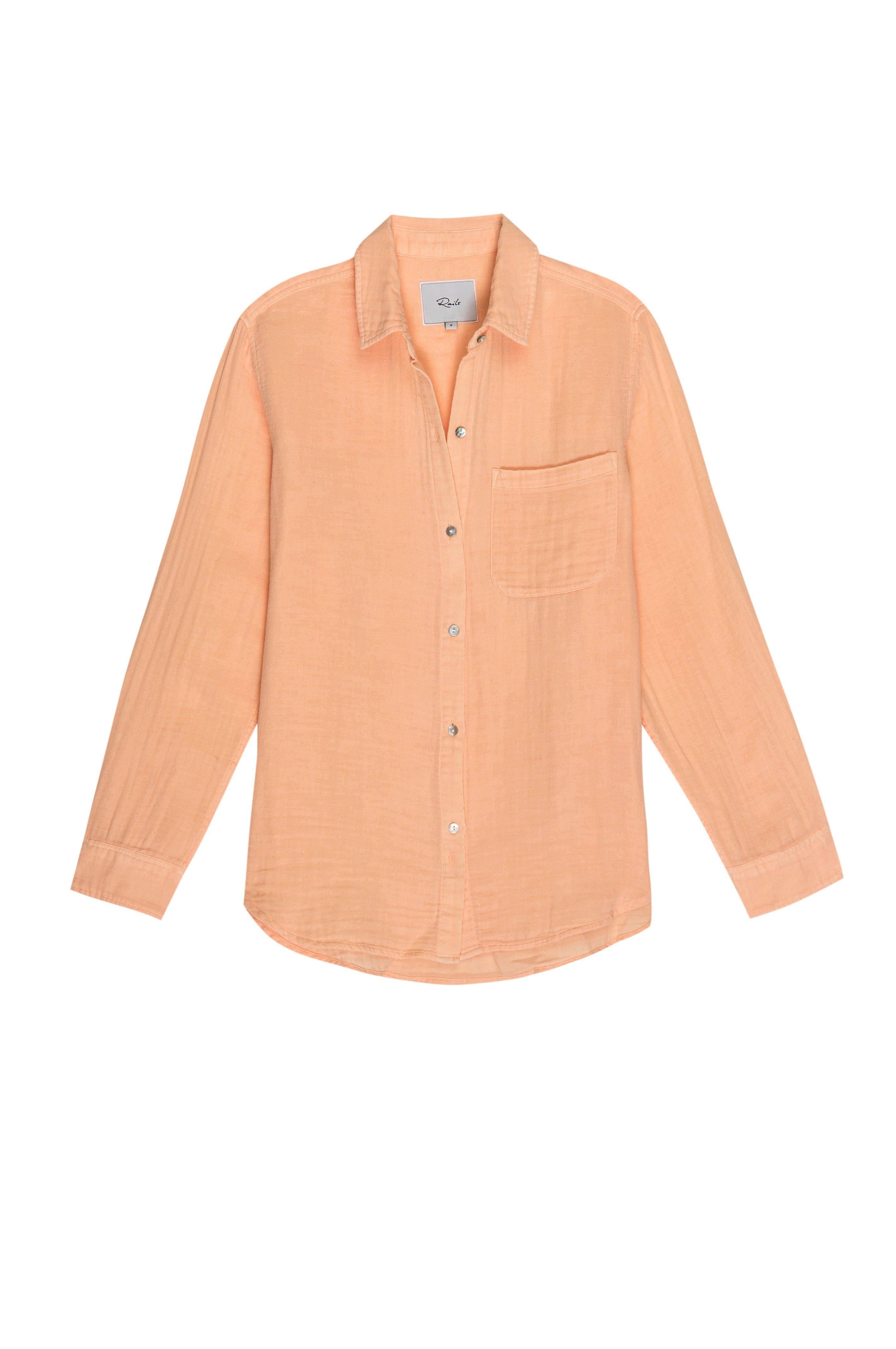ELLIS SHIRT - MELON sold by Rails product image thumbnail 6