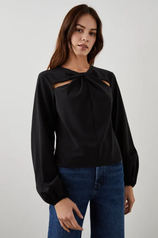 ELI TOP - BLACK sold by Rails