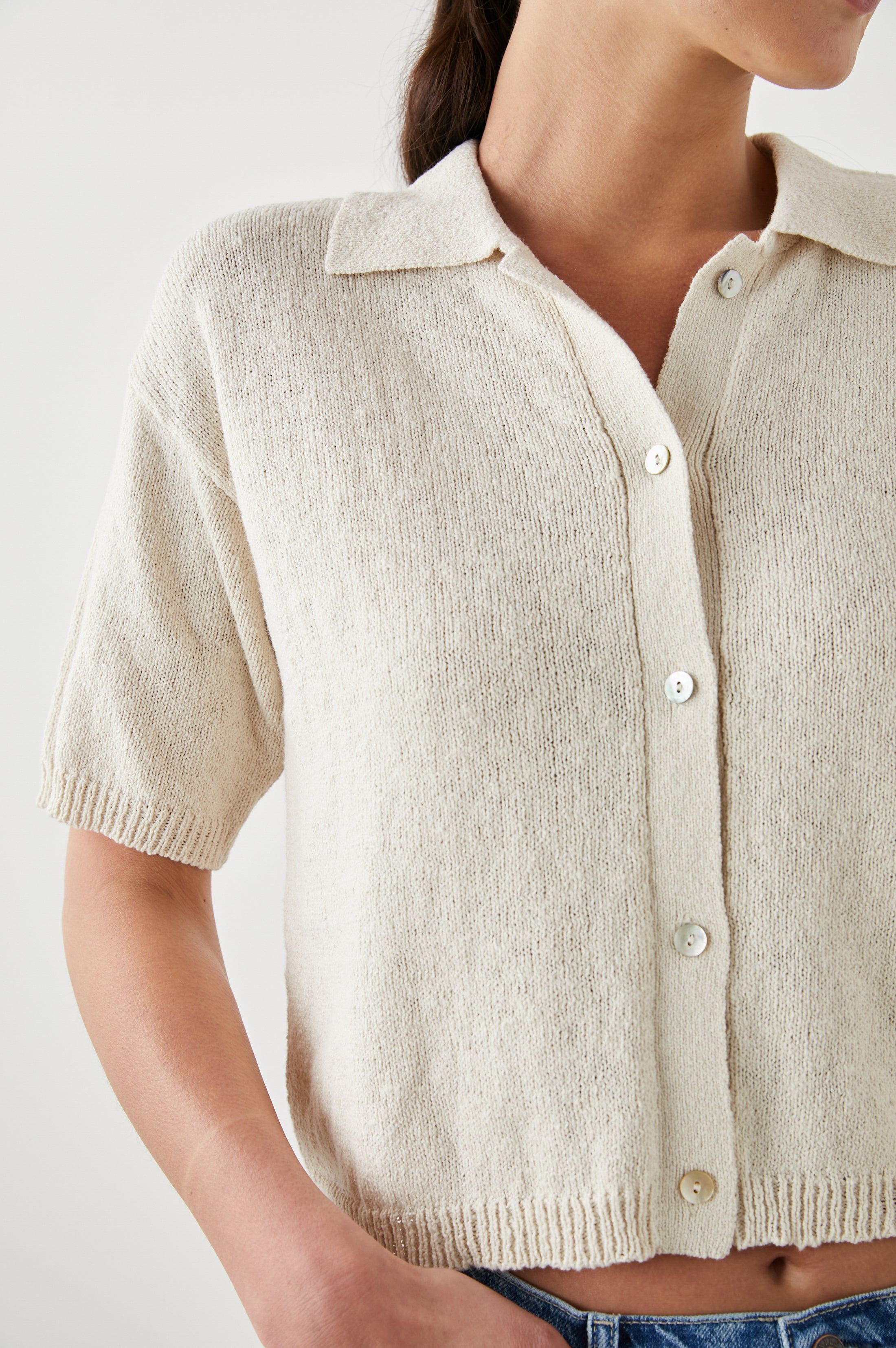 HOLLAND TOP - IVORY sold by Rails product image thumbnail 2