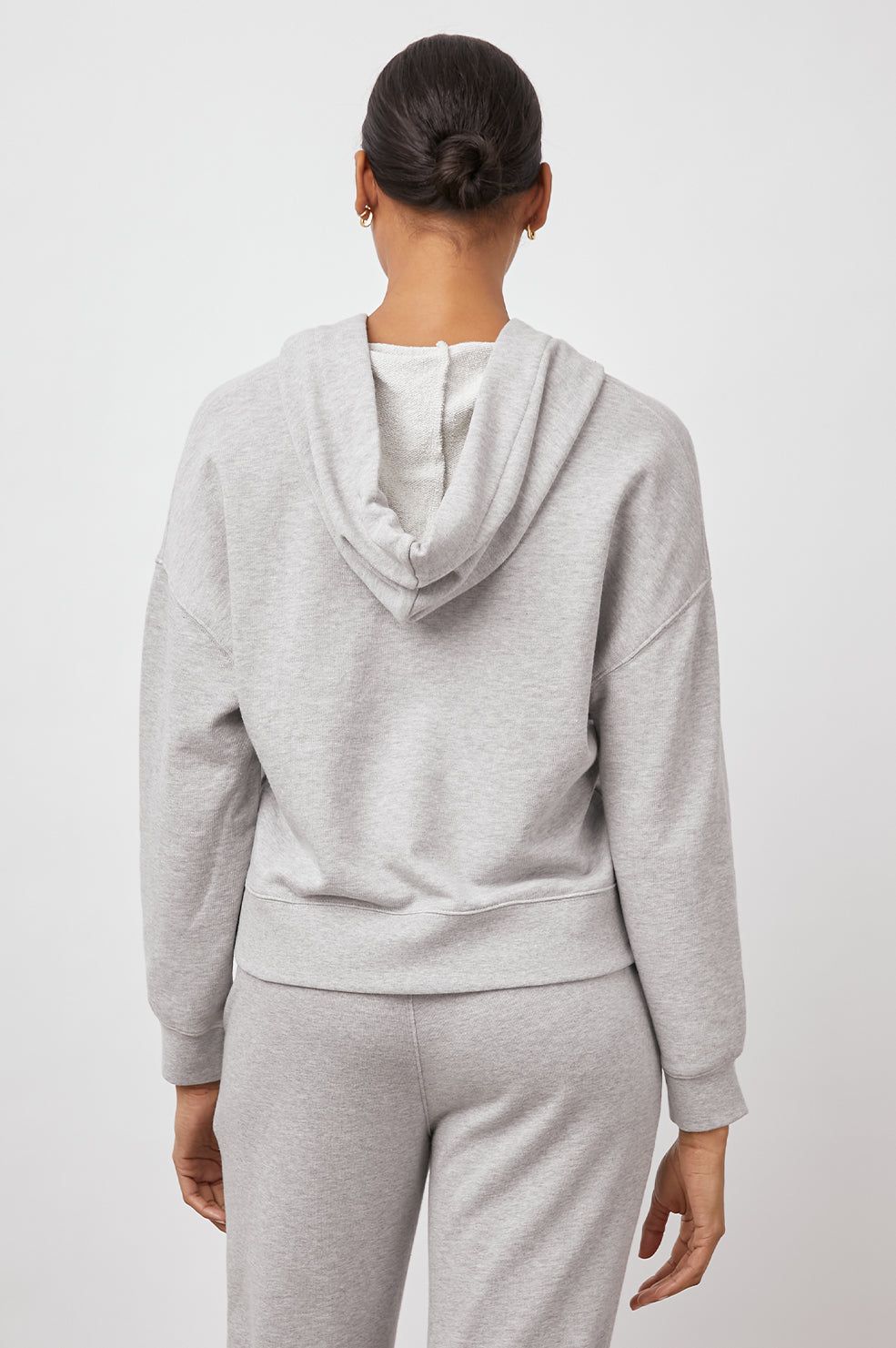 ADLEY HOODIE - HEATHER GREY sold by Rails product image thumbnail 4