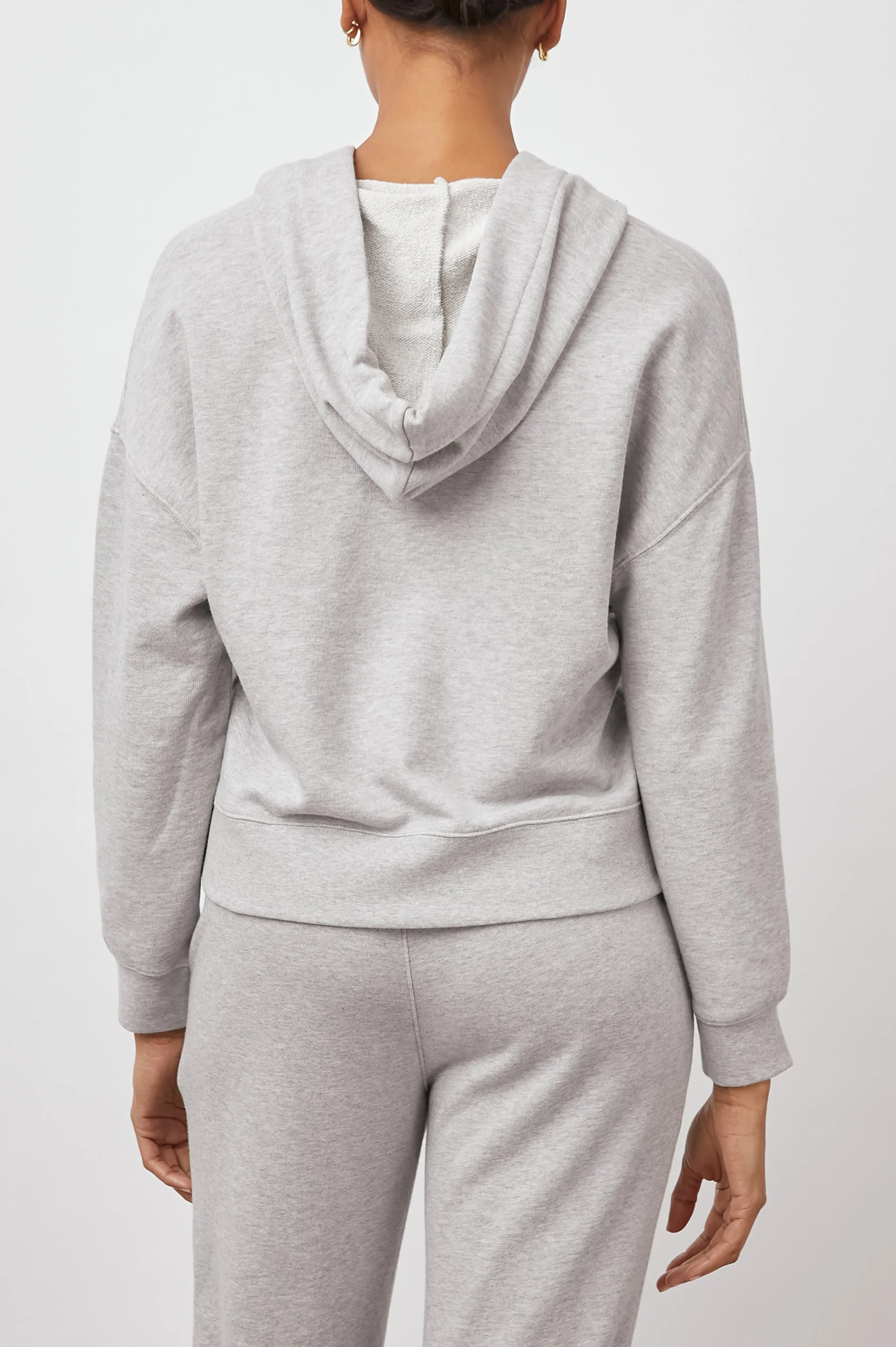 ADLEY HOODIE - HEATHER GREY sold by Rails product image thumbnail 5
