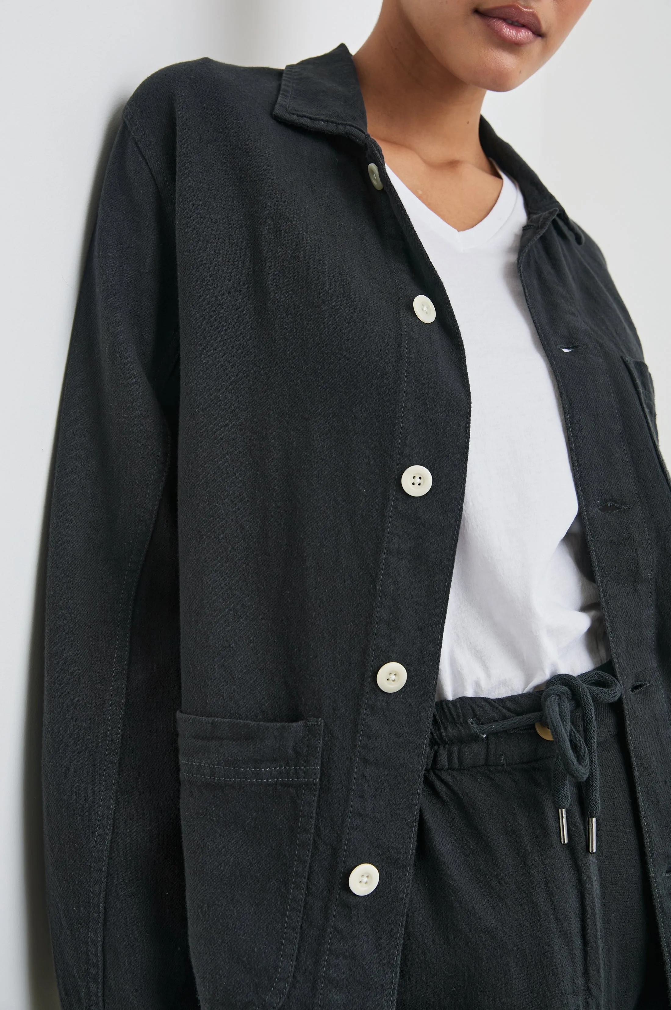 GWEN JACKET - WASHED BLACK sold by Rails product image thumbnail 2