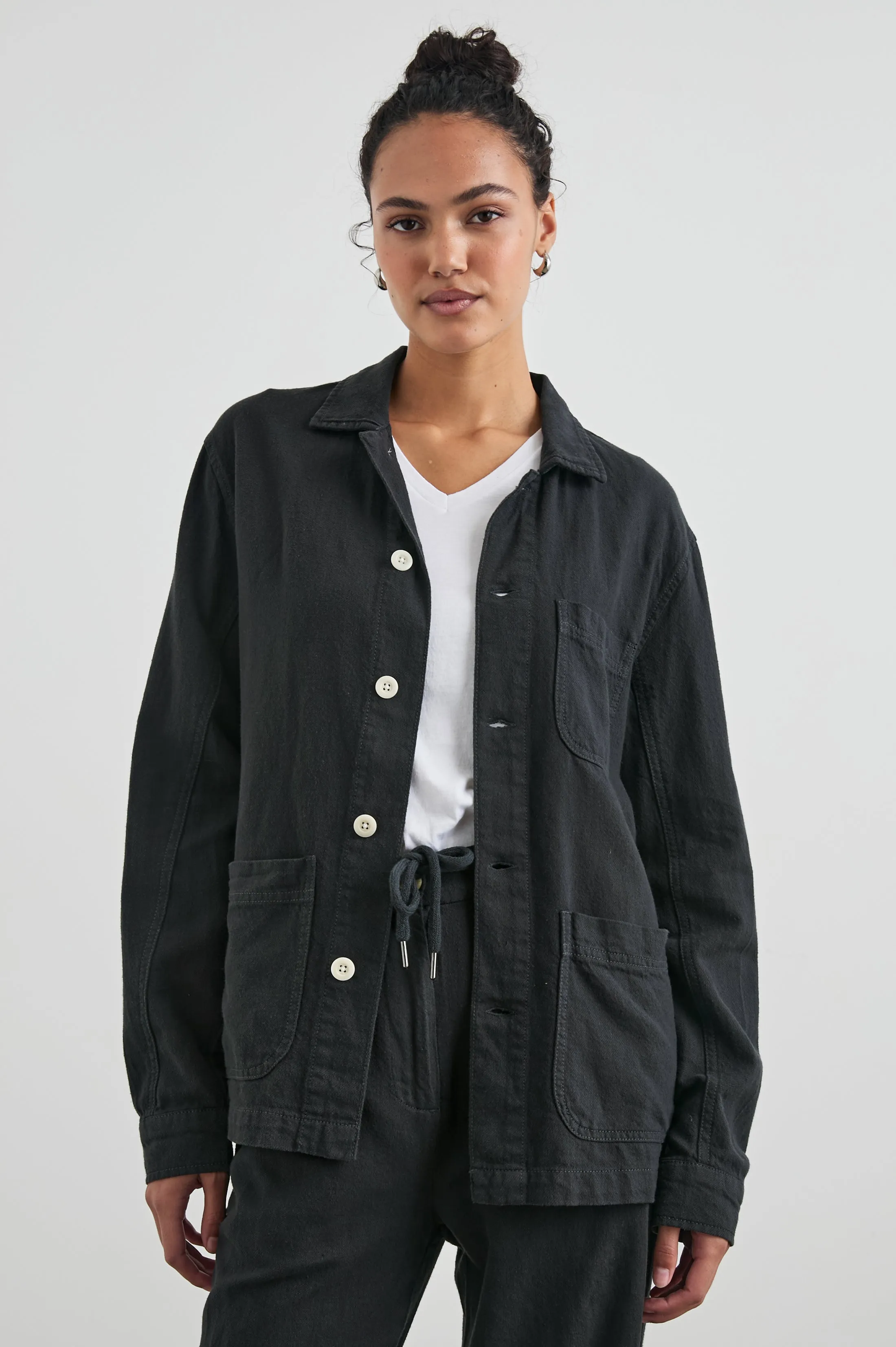 GWEN JACKET - WASHED BLACK sold by Rails product image thumbnail 3