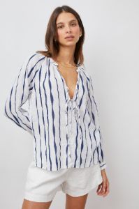 BRIELLE TOP - WAVY STRIPE sold by Rails