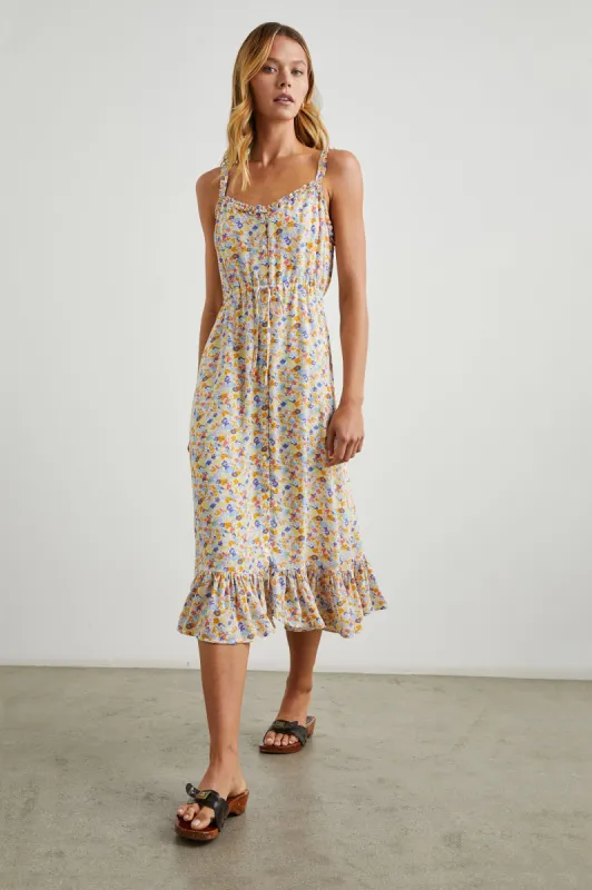 ADALYN DRESS - PAPAYA FLOWERS sold by Rails