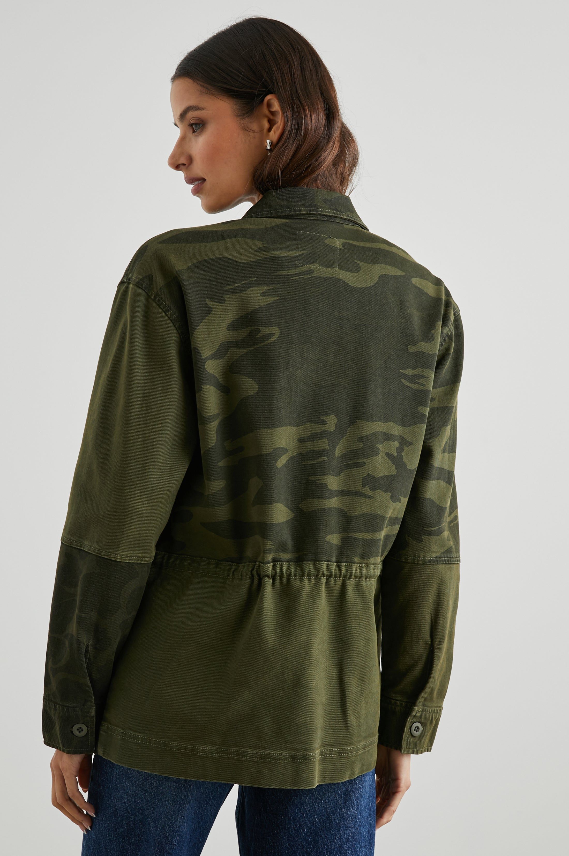 EVAN JACKET - OLIVE TRIO sold by Rails product image thumbnail 5