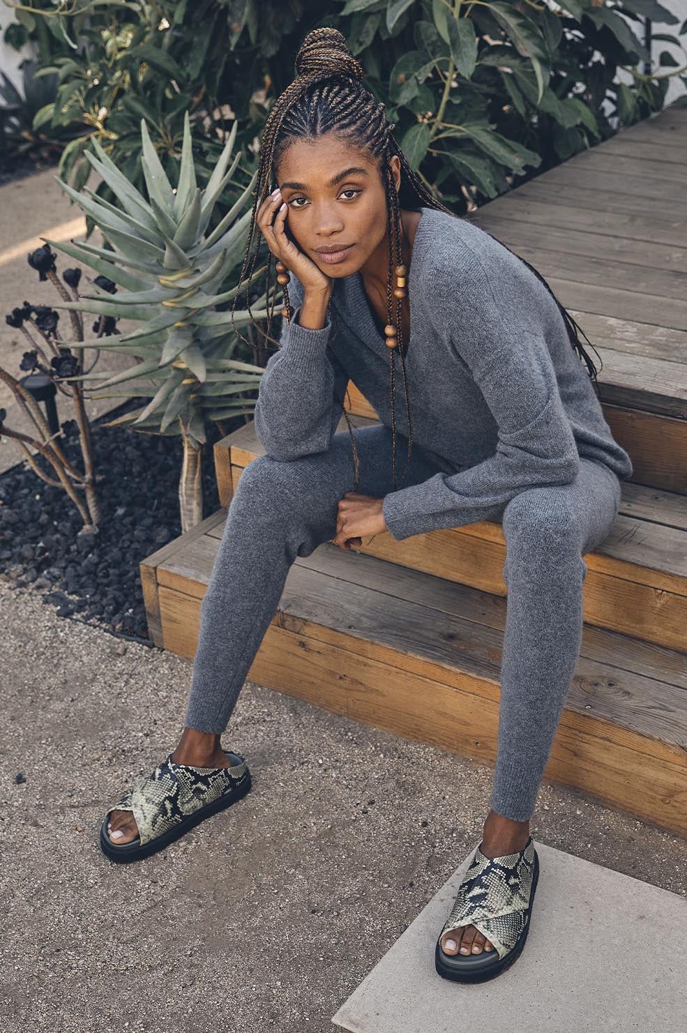 ASH PANT - CHARCOAL sold by Rails product image thumbnail 2