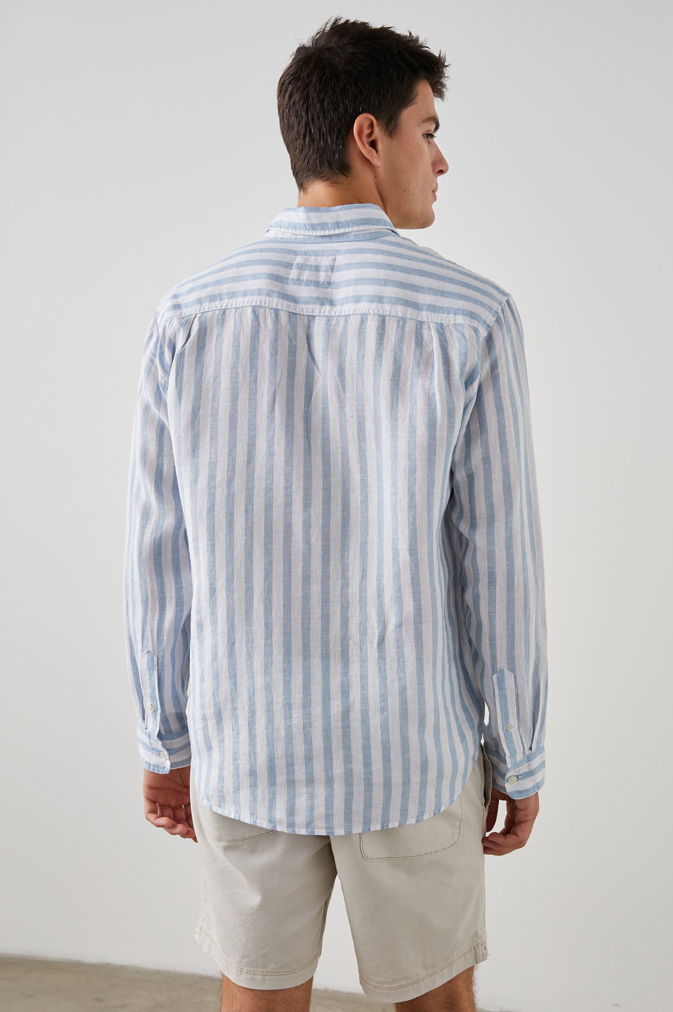 HAVANA SHIRT - ATHENA WHITE STRIPE sold by Rails product image thumbnail 4