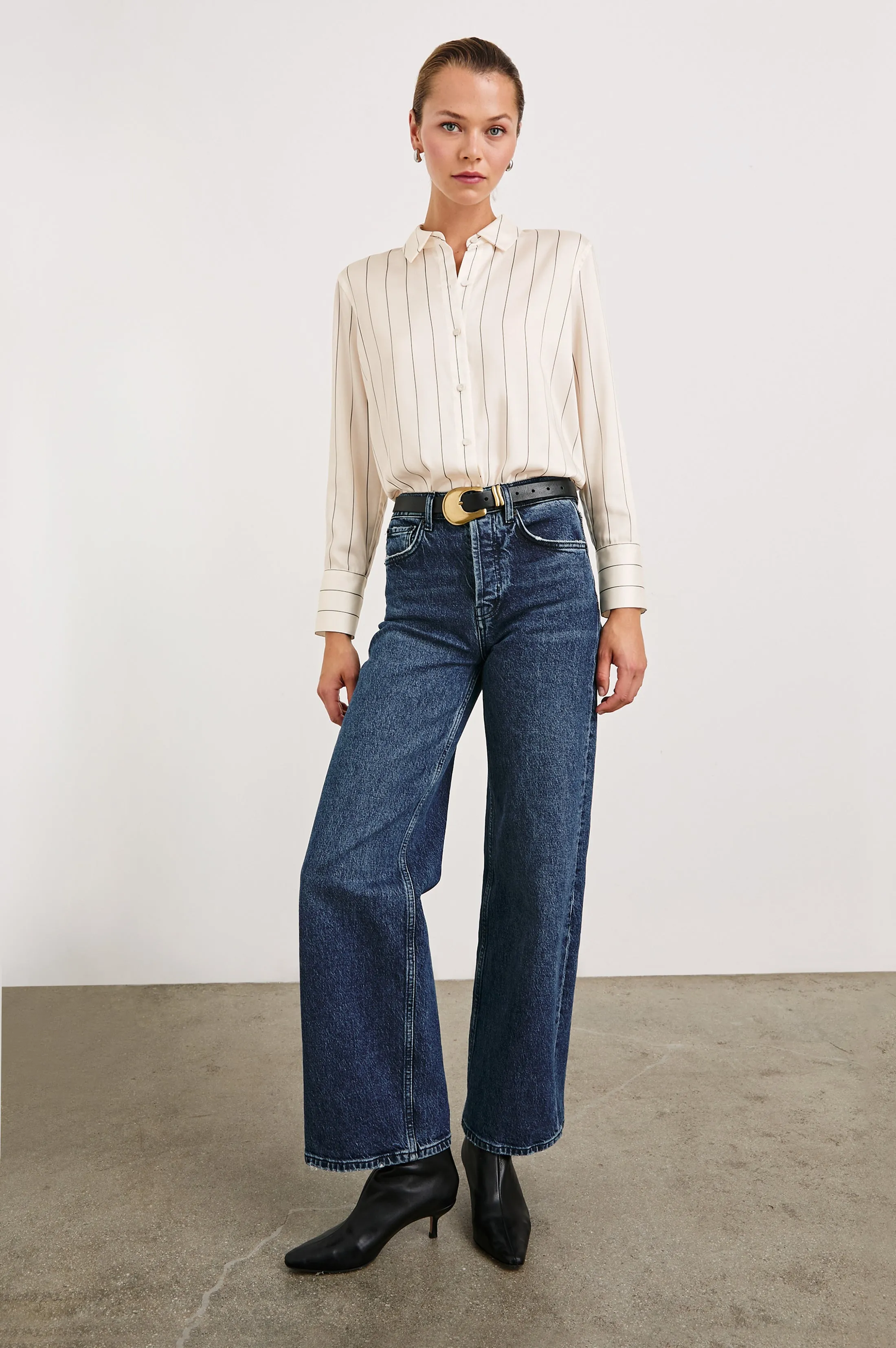 SAIGE SHIRT - BRIXTON STRIPE sold by Rails product image thumbnail 3