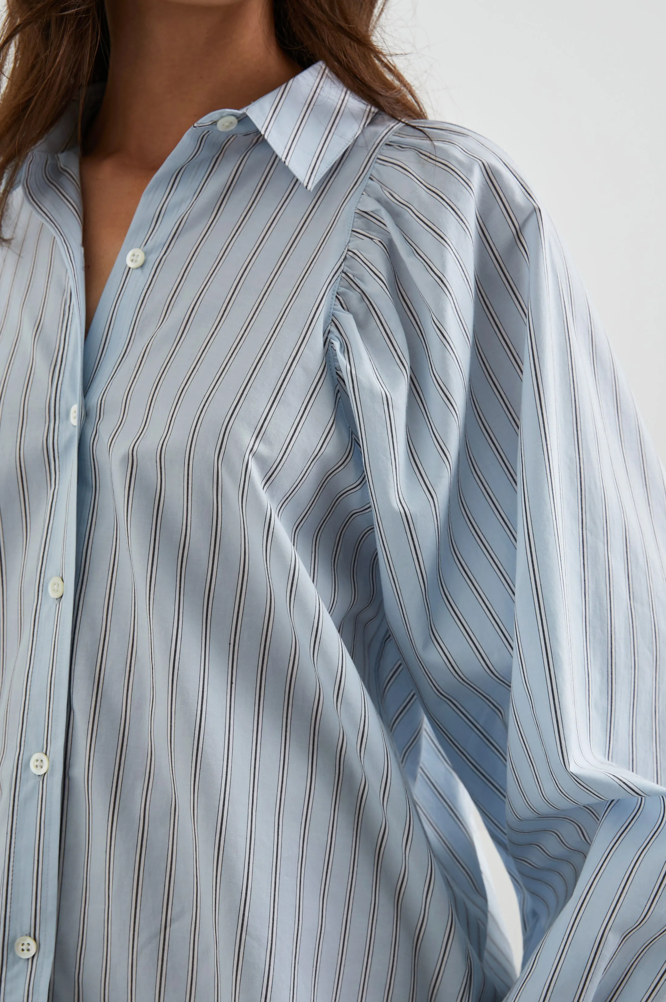 LIVY SHIRT - HAMPTON STRIPE sold by Rails product image thumbnail 2