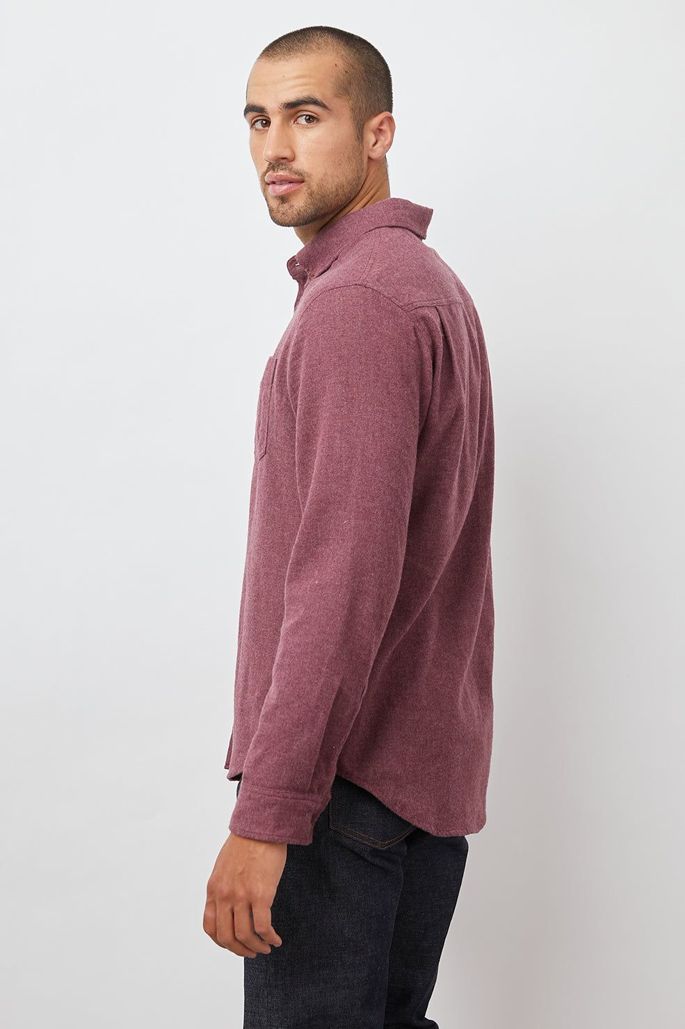 RUNSON SHIRT - CURRANT sold by Rails product image thumbnail 4