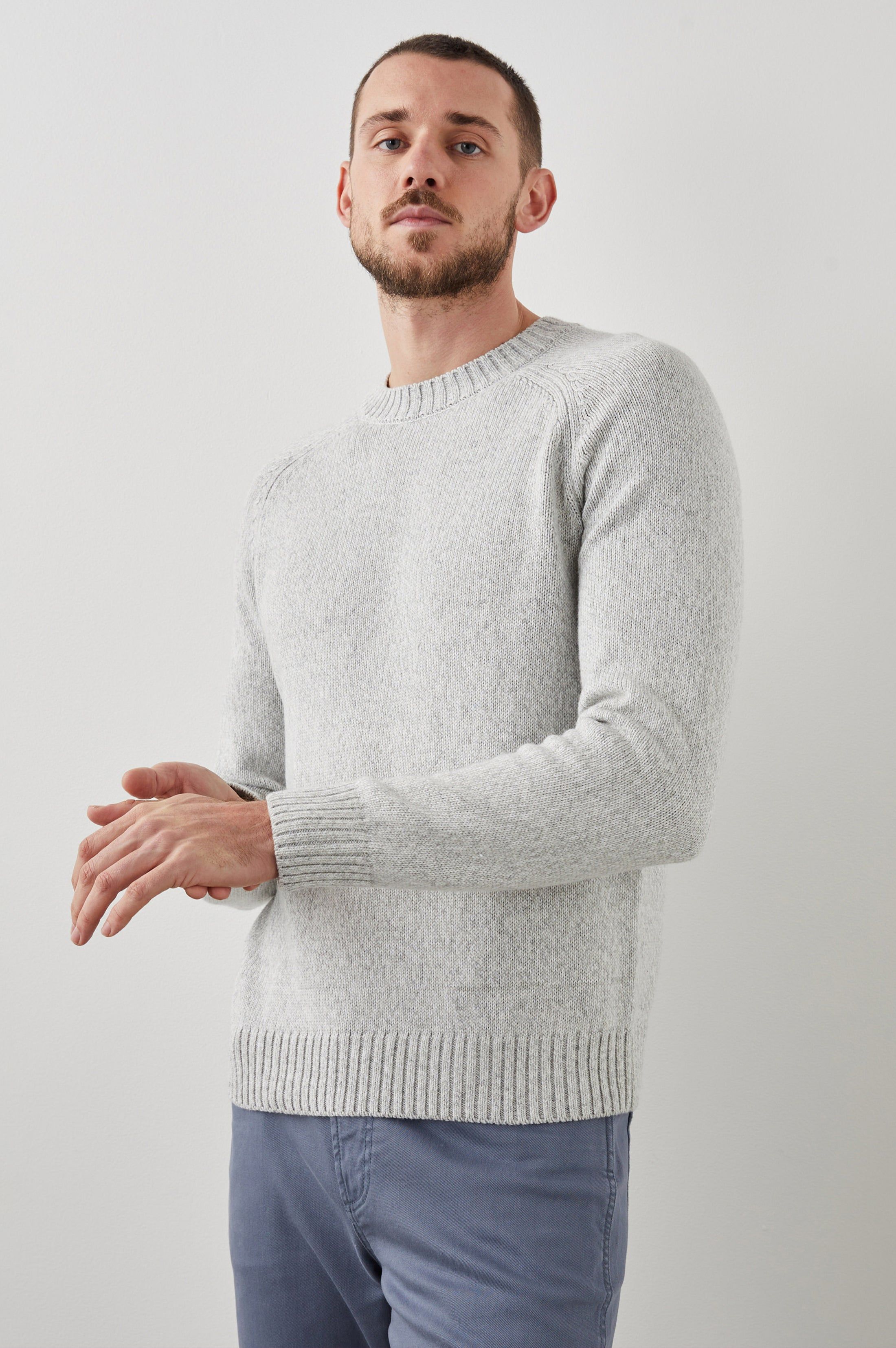 DONOVAN SWEATER - GRAVEL sold by Rails