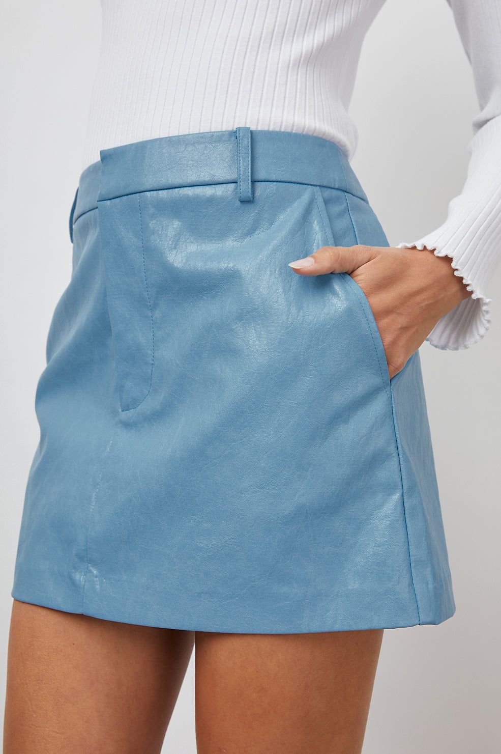 PRIM SKIRT - BLUESTONE sold by Rails product image thumbnail 2