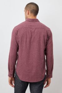 RUNSON SHIRT - CURRANT sold by Rails