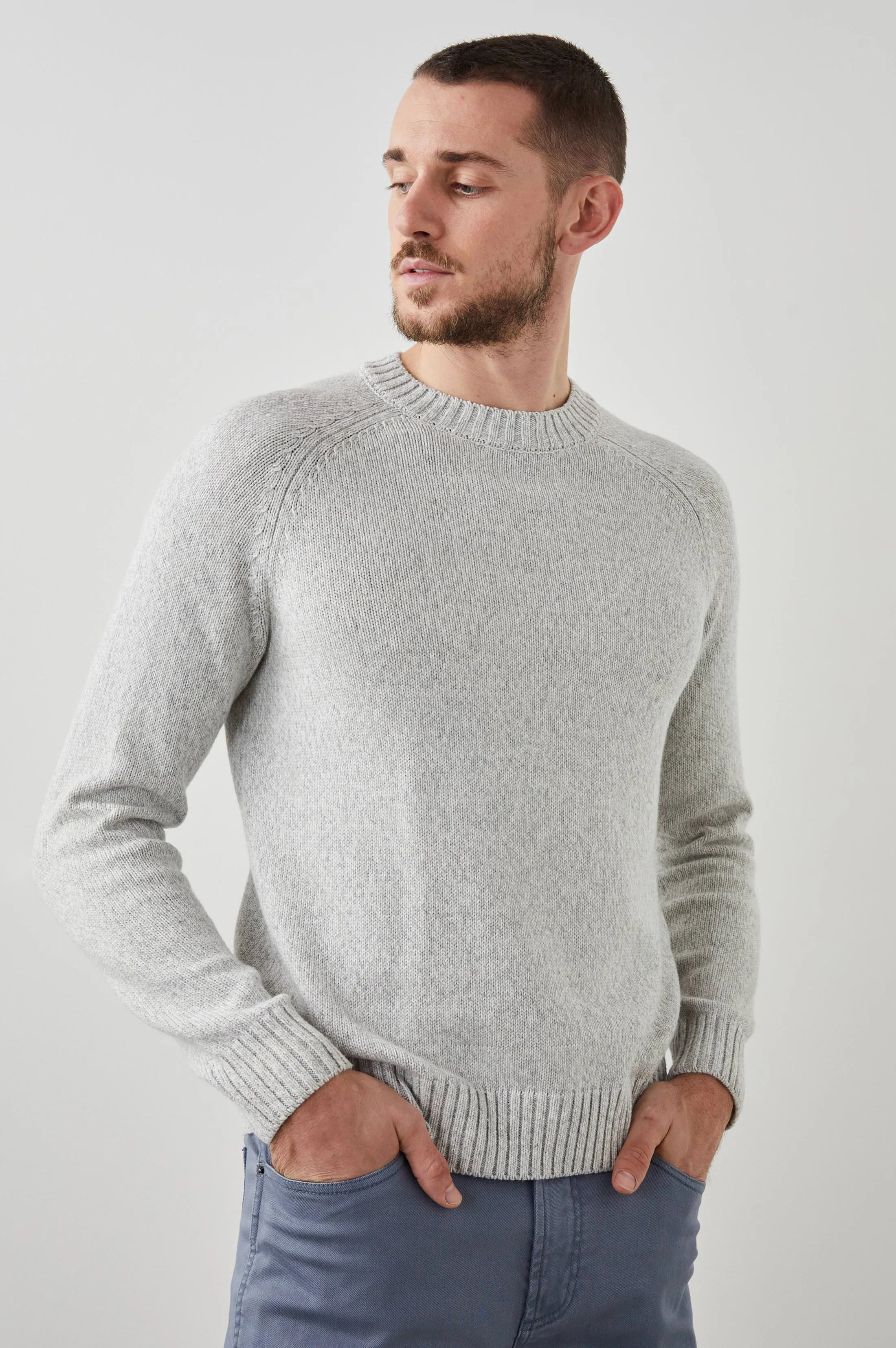 DONOVAN SWEATER - GRAVEL sold by Rails product image thumbnail 5