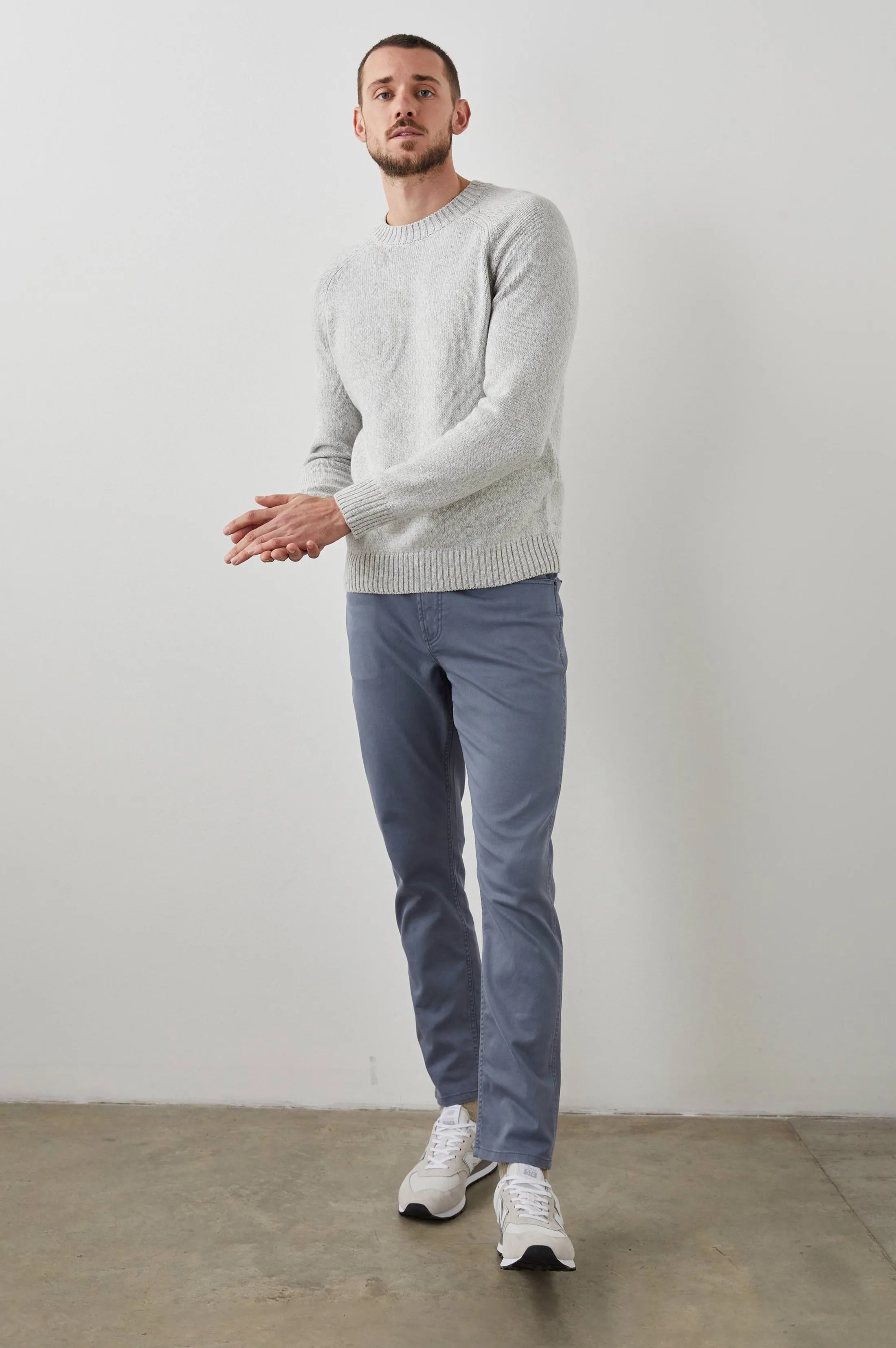 DONOVAN SWEATER - GRAVEL sold by Rails product image thumbnail 4