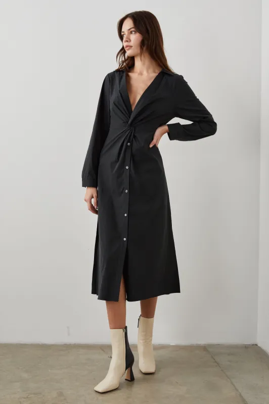 IRIE DRESS - BLACK made by Rails