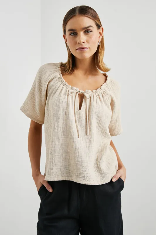JUDITH TOP - FLAX sold by Rails